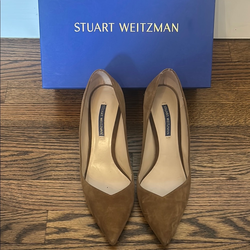 Stuart Weitzman Brown Heels